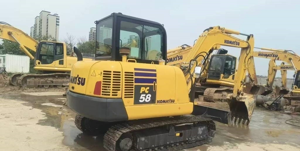 Komatsu PC 58 - حفارة مصغرة: صور 4 Komatsu PC 58 - حفارة مصغرة: صور 4
