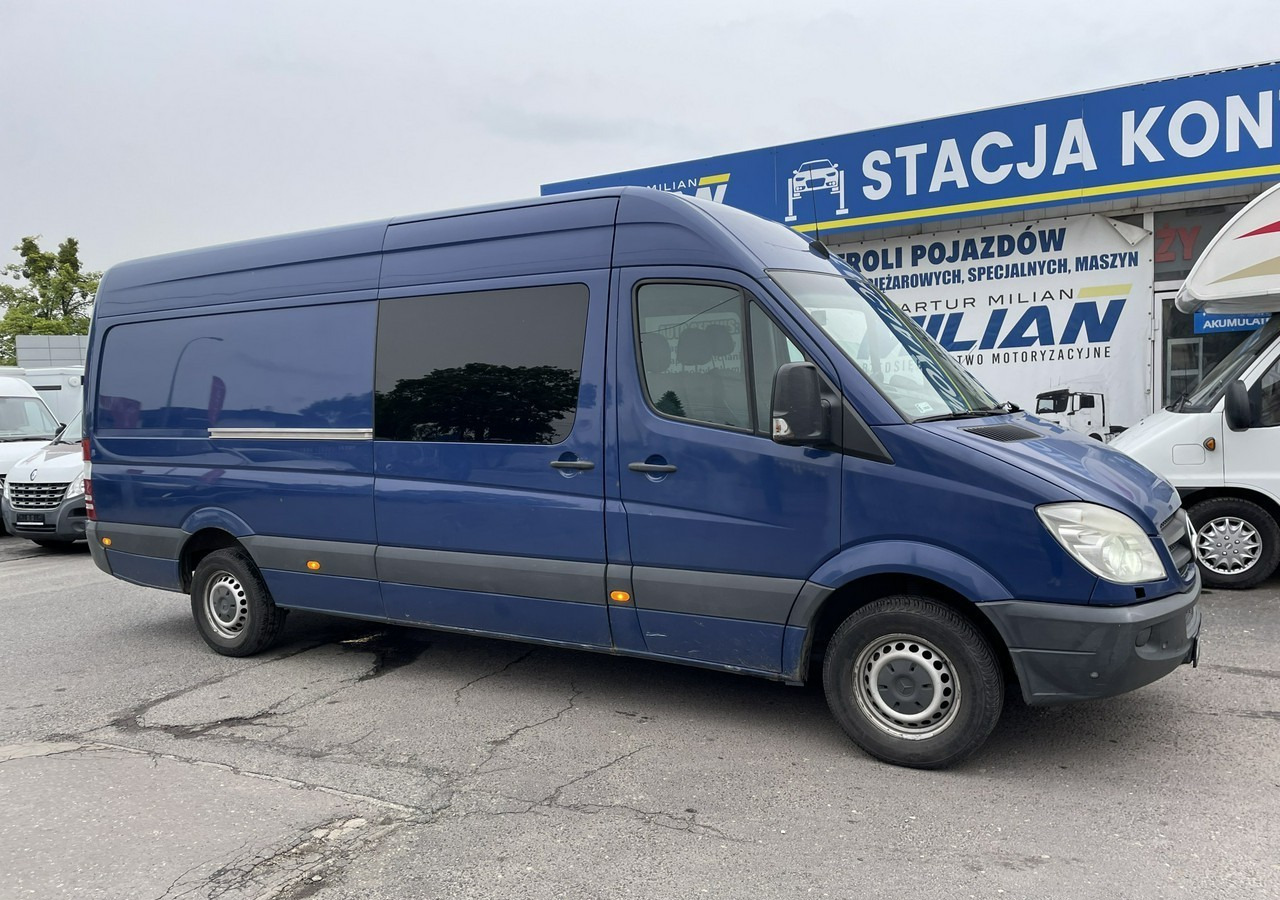 الشاحنات الصغيرة كابينة مزدوجة Mercedes-Benz Sprinter Sprinter 316 Maxi Brygadówka 6-osob dokka doka Klima 2010: صور 10