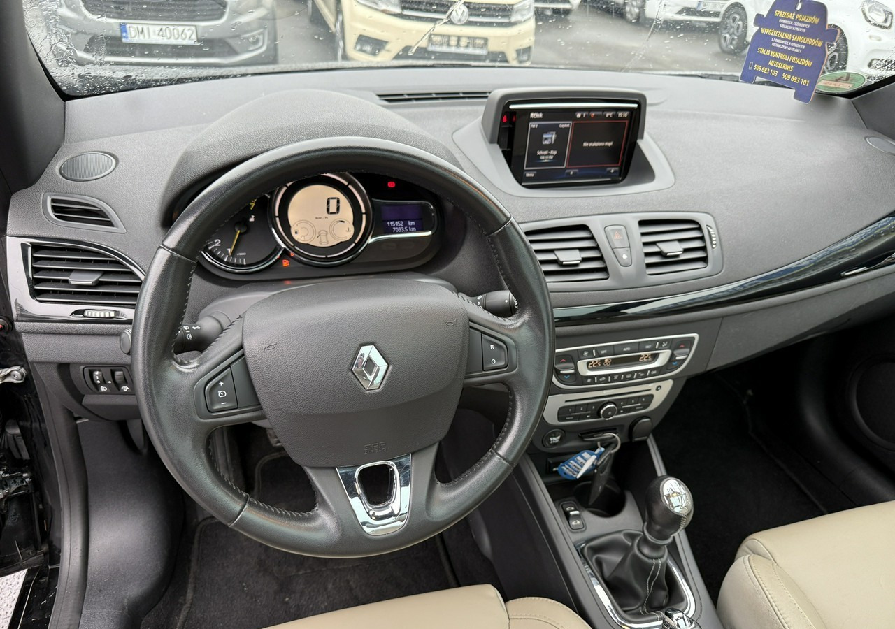 سيارة Renault Megane III Cabrio LIFT III 1.2 TCE 131 Skóra Led Navi PDC Bogate wyposażenie 20: صور 13