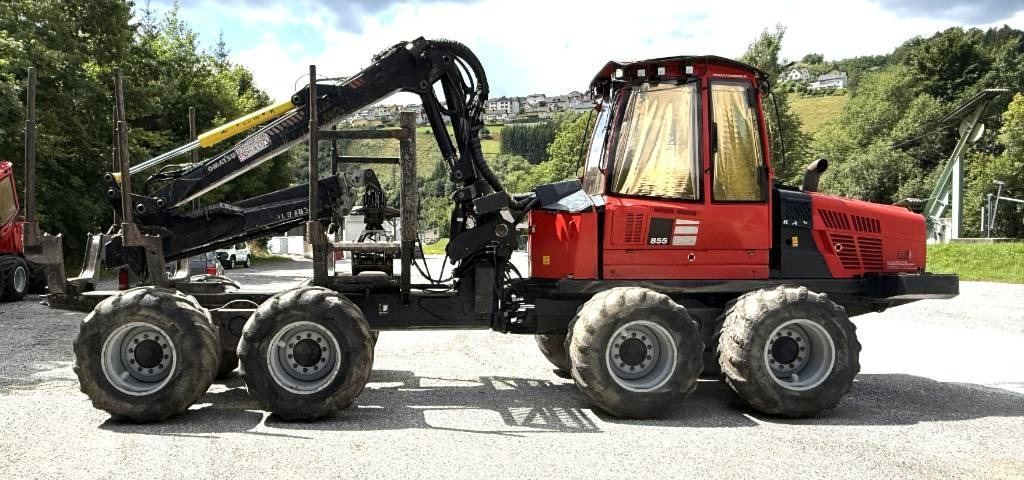 شاحنات نقل الأخشاب في الغابات Komatsu 855: صور 6