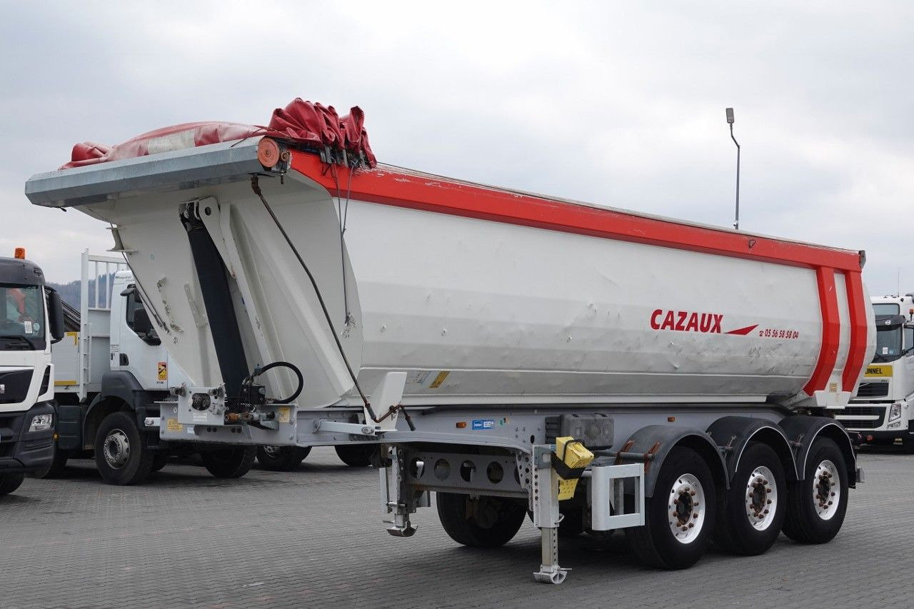 Benalu MENCI WYWROTKA /28 m3 / ALUMINIOWA / OŚ PODNOSZO - قلابة نصف مقطورة: صور 2 Benalu MENCI WYWROTKA /28 m3 / ALUMINIOWA / OŚ PODNOSZO - قلابة نصف مقطورة: صور 2