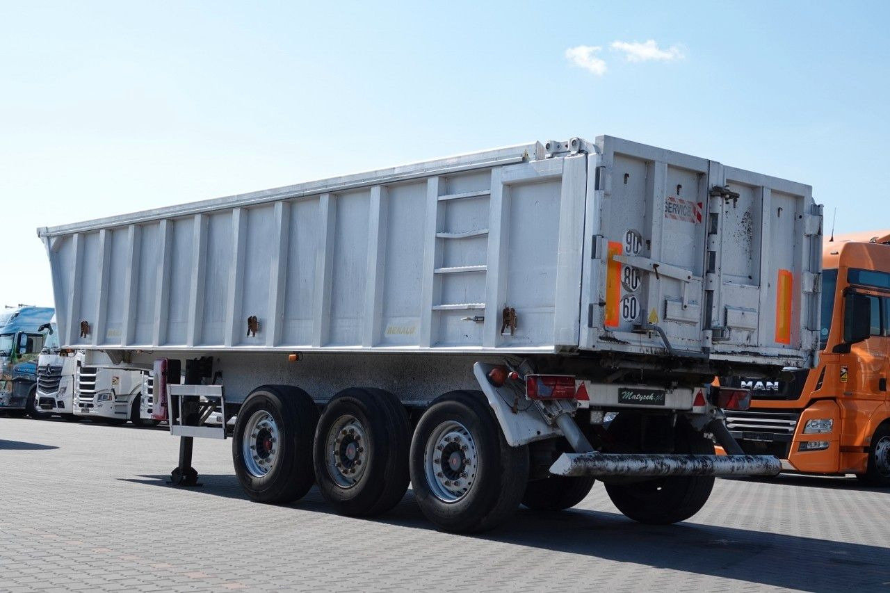 Benalu WYWROTKA / 25 m3 / ALUMINIOWA / SAF / SPROWADZ - قلابة نصف مقطورة: صور 3 Benalu WYWROTKA / 25 m3 / ALUMINIOWA / SAF / SPROWADZ - قلابة نصف مقطورة: صور 3