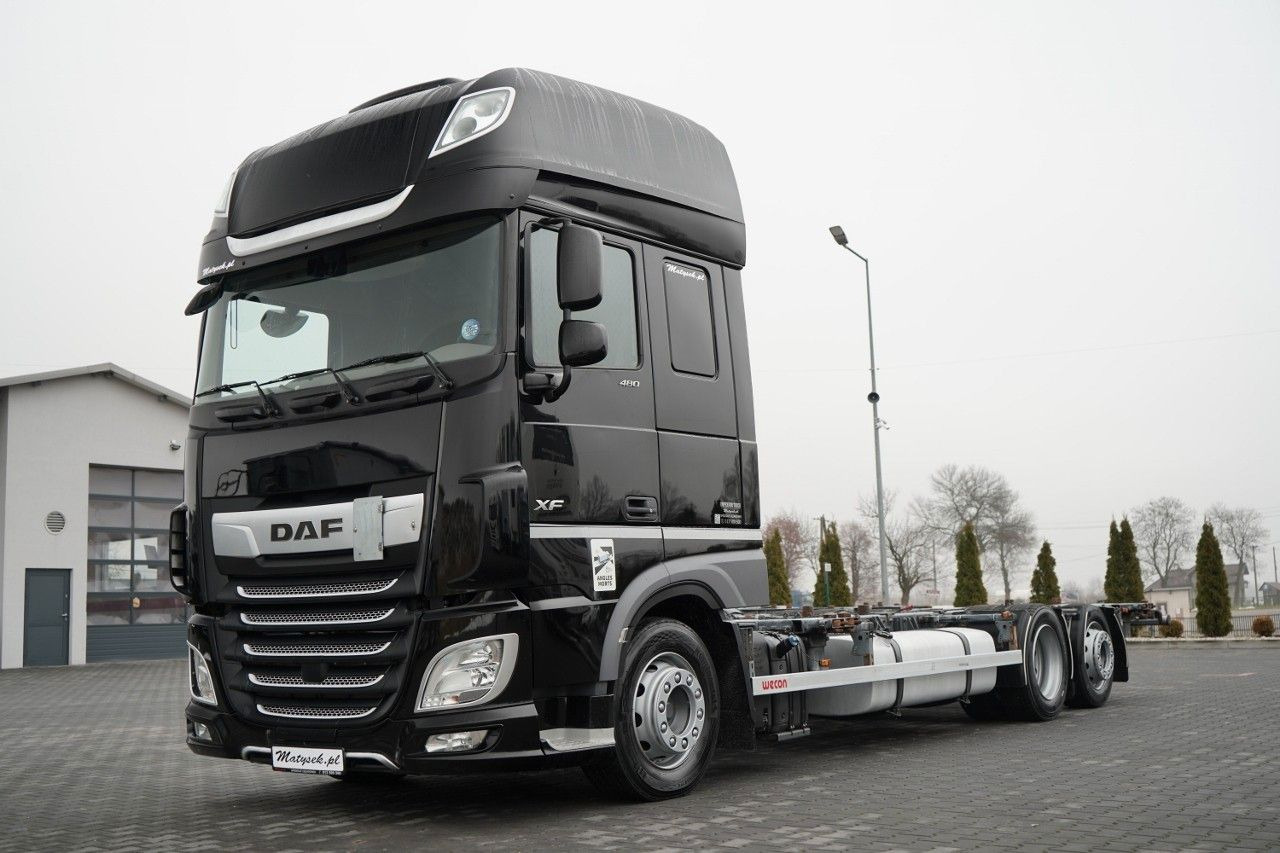 DAF XF 480 / BDF / 6X2 / / SSC / I-PARK COOL / OŚ P - شاحنات الحاويات / جسم علوي قابل للتغيير شاحنة: صور 1 DAF XF 480 / BDF / 6X2 / / SSC / I-PARK COOL / OŚ P - شاحنات الحاويات / جسم علوي قابل للتغيير شاحنة: صور 1