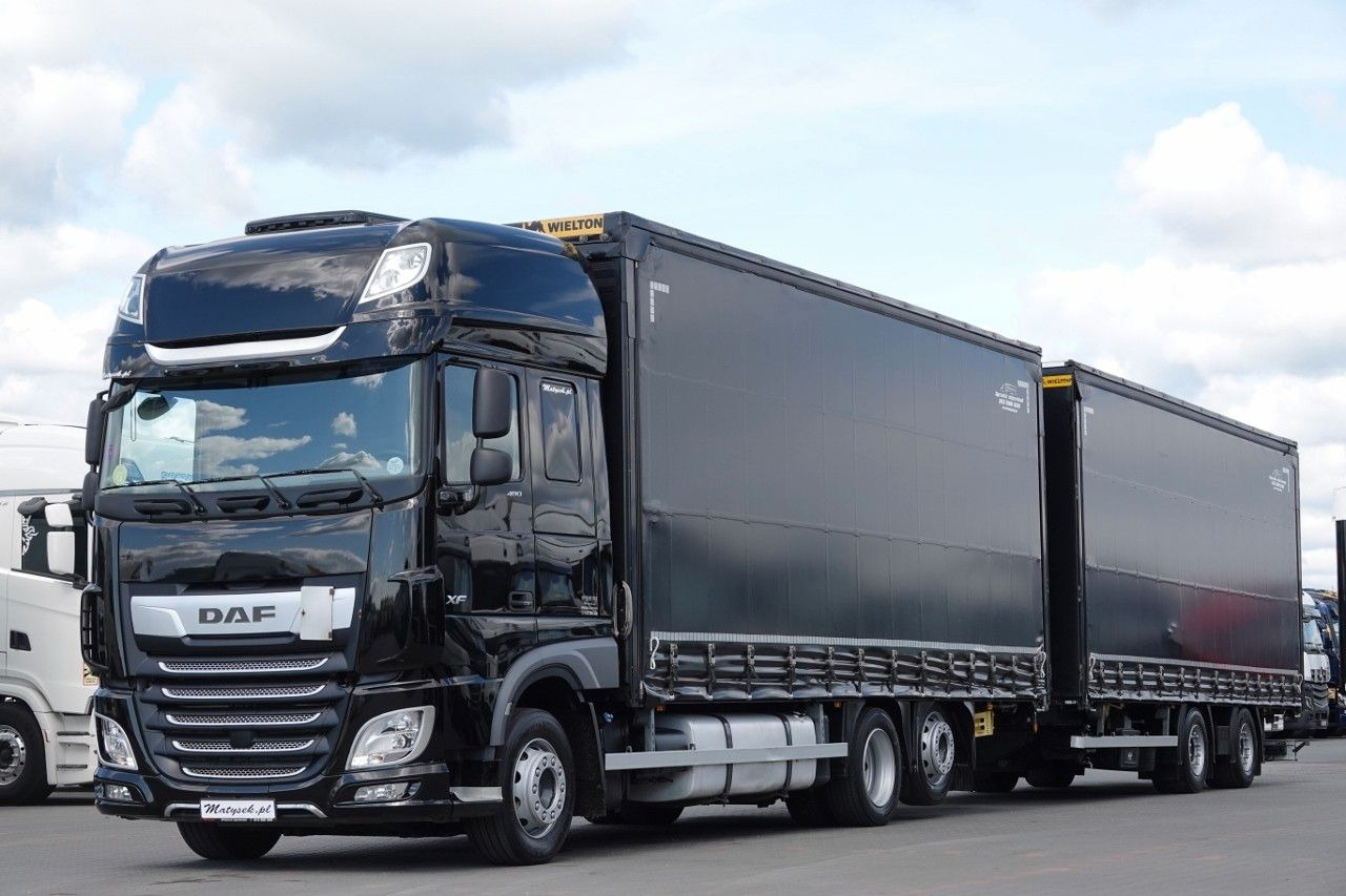 DAF XF 480 / ZESTAW TANDEM / 120 M3 / PRZEJAZDOWY / - شاحنة ستارة: صور 1 DAF XF 480 / ZESTAW TANDEM / 120 M3 / PRZEJAZDOWY / - شاحنة ستارة: صور 1