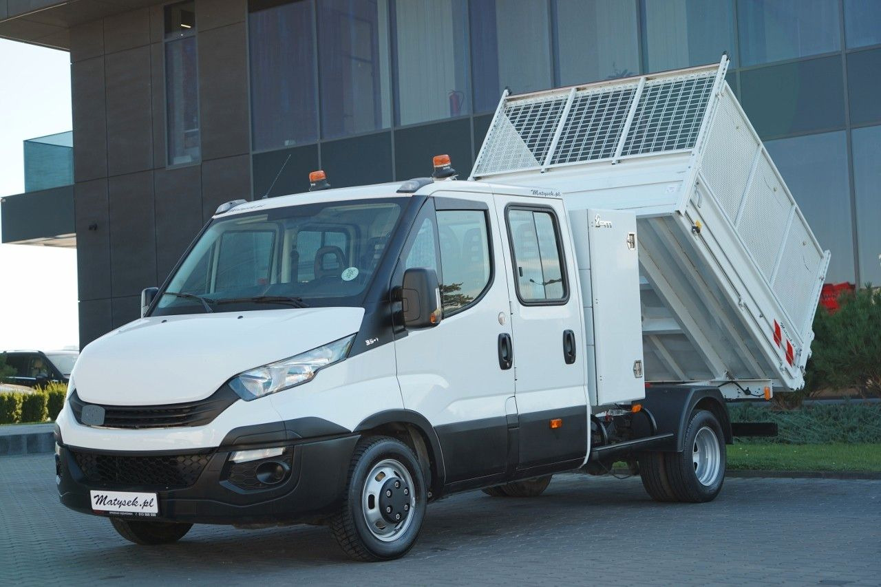 Iveco DAILY 35-140 / BRYGADOWKA / WYWROTKA / BLIŹNIAK - قلاب صغير, الشاحنات الصغيرة كابينة مزدوجة: صور 1 Iveco DAILY 35-140 / BRYGADOWKA / WYWROTKA / BLIŹNIAK - قلاب صغير, الشاحنات الصغيرة كابينة مزدوجة: صور 1