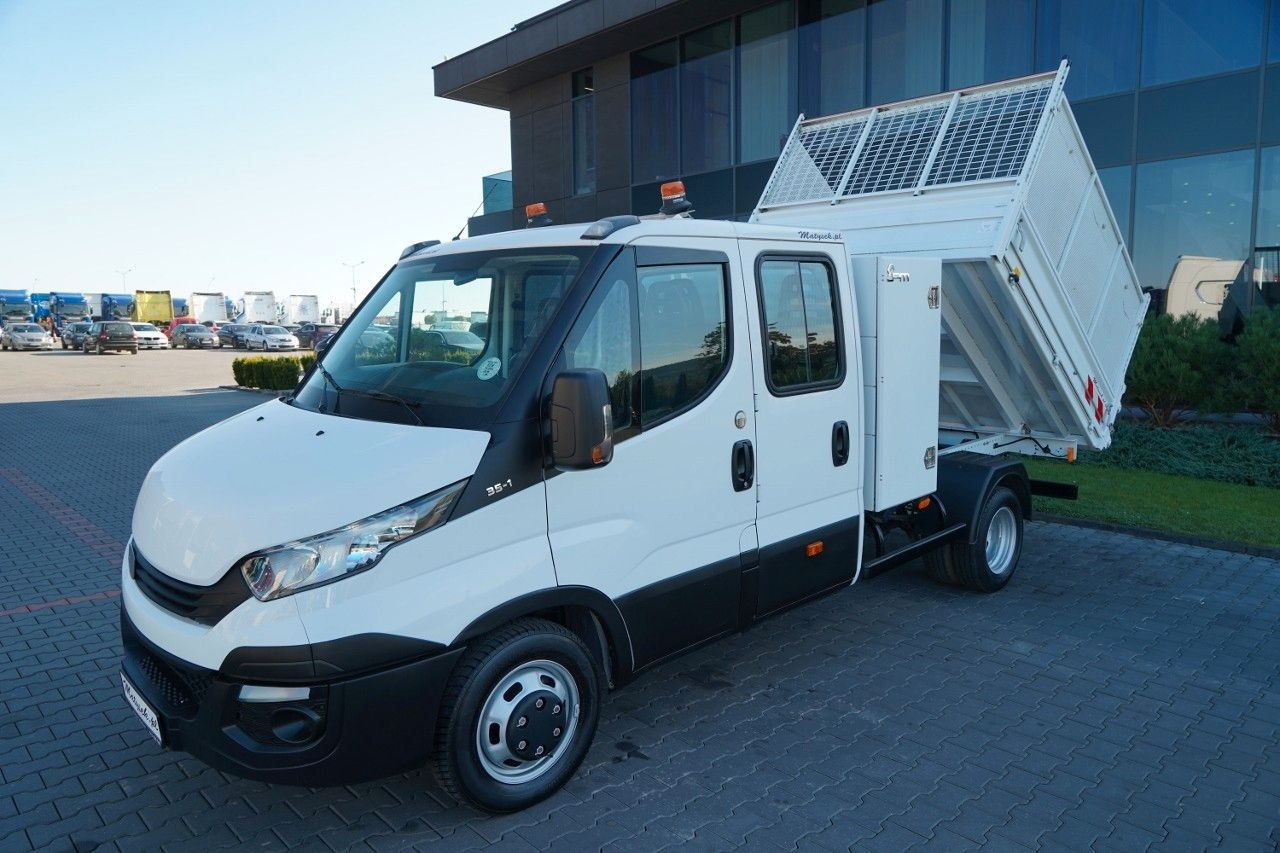 Iveco DAILY 35-140 / BRYGADOWKA / WYWROTKA / BLIŹNIAK - قلاب صغير, الشاحنات الصغيرة كابينة مزدوجة: صور 2 Iveco DAILY 35-140 / BRYGADOWKA / WYWROTKA / BLIŹNIAK - قلاب صغير, الشاحنات الصغيرة كابينة مزدوجة: صور 2