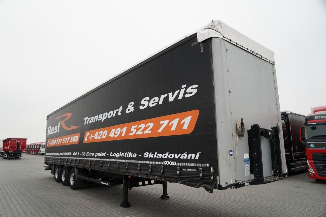 Kögel FIRANKA / MEGA / OŚ PODNOSZONA / OSIE SAF / DACH - الخيمة نصف مقطورة: صور 2 Kögel FIRANKA / MEGA / OŚ PODNOSZONA / OSIE SAF / DACH - الخيمة نصف مقطورة: صور 2