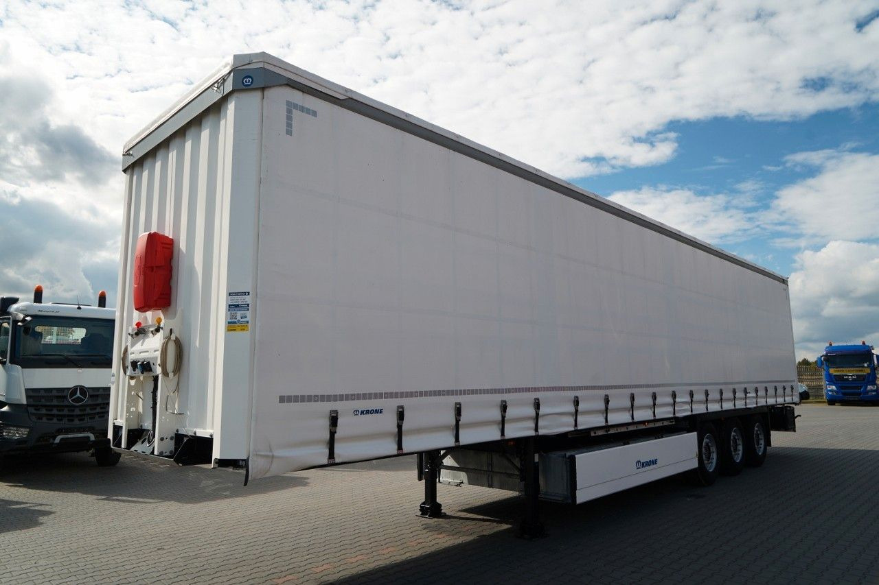 Krone FIRANKA / KOSZ NA PALETY / 2 OSIE PODNOSZONE / 2 - الخيمة نصف مقطورة: صور 4 Krone FIRANKA / KOSZ NA PALETY / 2 OSIE PODNOSZONE / 2 - الخيمة نصف مقطورة: صور 4