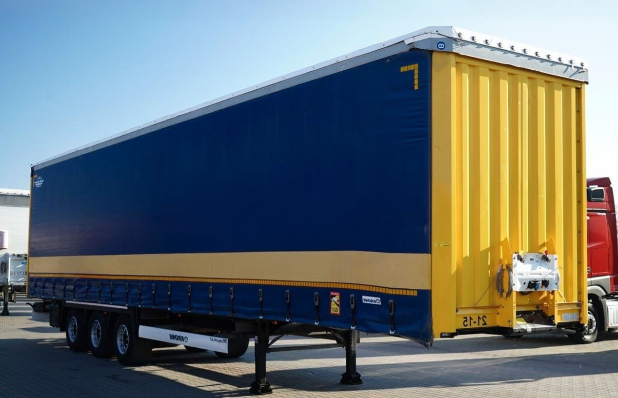 Krone FIRANKA / MEGA / DACH PODNOSZONY / LOW DECK - الخيمة نصف مقطورة: صور 1 Krone FIRANKA / MEGA / DACH PODNOSZONY / LOW DECK - الخيمة نصف مقطورة: صور 1