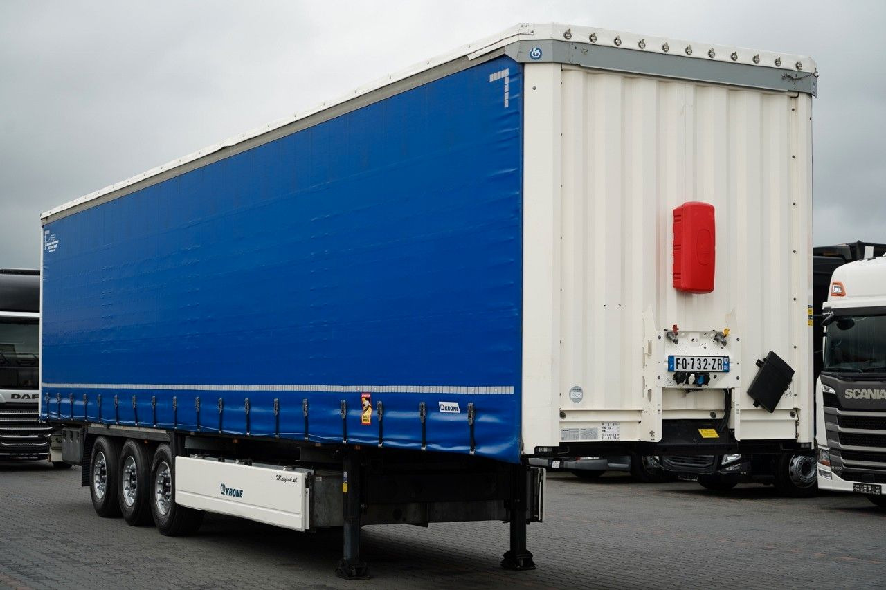 Krone FIRANKA / STANDARD / KOSZ NA PALETY / PLANDEKA - الخيمة نصف مقطورة: صور 1 Krone FIRANKA / STANDARD / KOSZ NA PALETY / PLANDEKA - الخيمة نصف مقطورة: صور 1