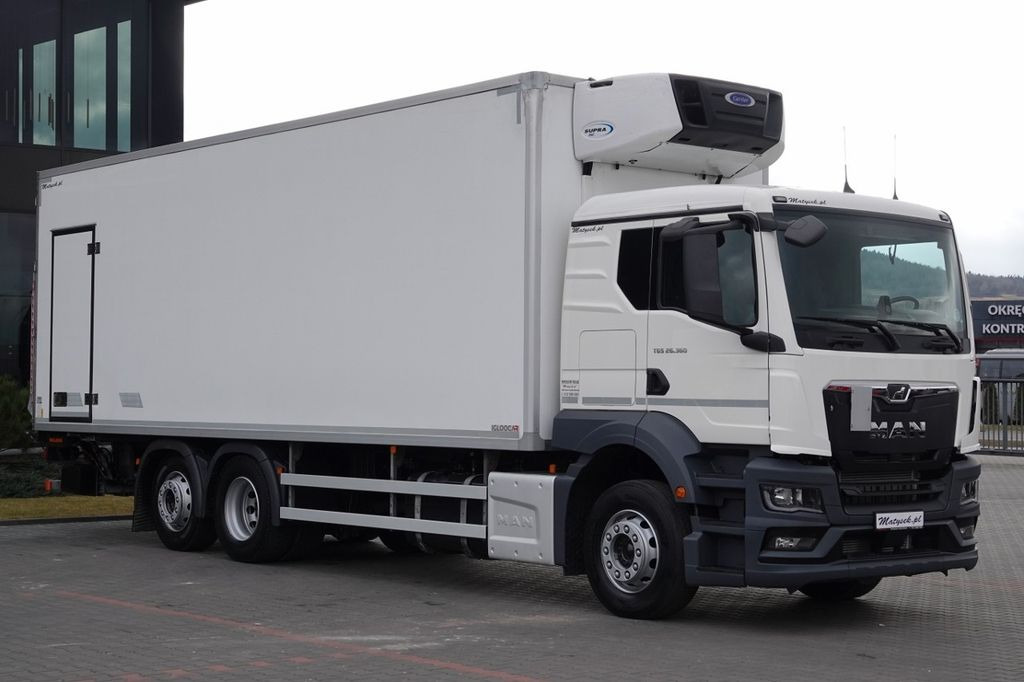 MAN TGS 26.360 / 6x2 / CHŁODNIA -8,2 M / SUPRA 850MT MAN TGS 26.360 / 6x2 / CHŁODNIA -8,2 M / SUPRA 850MT - مبردة شاحنة: صور 1 MAN TGS 26.360 / 6x2 / CHŁODNIA -8,2 M / SUPRA 850MT MAN TGS 26.360 / 6x2 / CHŁODNIA -8,2 M / SUPRA 850MT - مبردة شاحنة: صور 1