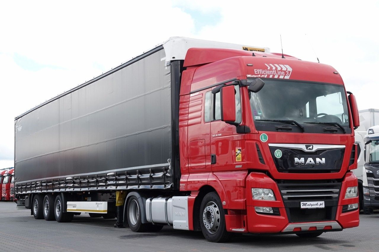 MAN TGX 18. 500 / XLX / LOW DECK / RETARDER / ZESTAW - شاحنة جرار: صور 4 MAN TGX 18. 500 / XLX / LOW DECK / RETARDER / ZESTAW - شاحنة جرار: صور 4