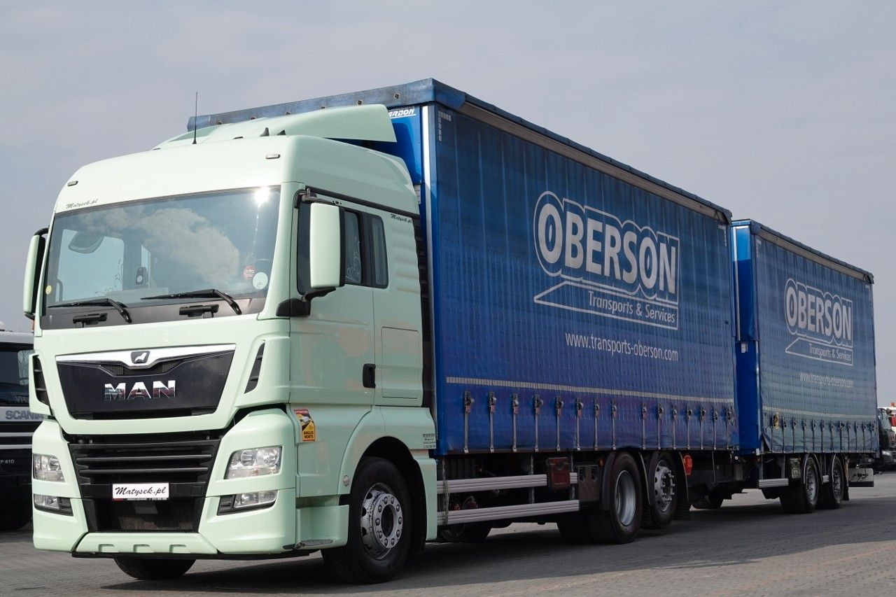 MAN TGX 26.460 / ZESTAW TANDEM PRZEJAZDOWY / 120 M3 - شاحنة ستارة: صور 2 MAN TGX 26.460 / ZESTAW TANDEM PRZEJAZDOWY / 120 M3 - شاحنة ستارة: صور 2