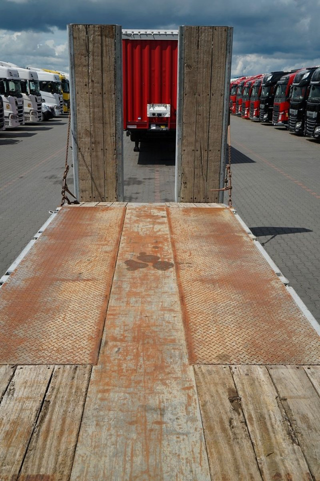 عربة مسطحة منخفضة نصف مقطورة MAX TRAILLER  NACZEPA LAWETA / NISKOPODWOZIOWA / 12,: صور 12