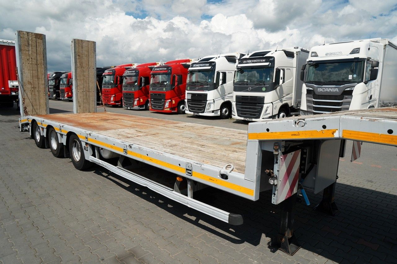 عربة مسطحة منخفضة نصف مقطورة MAX TRAILLER  NACZEPA LAWETA / NISKOPODWOZIOWA / 12,: صور 6