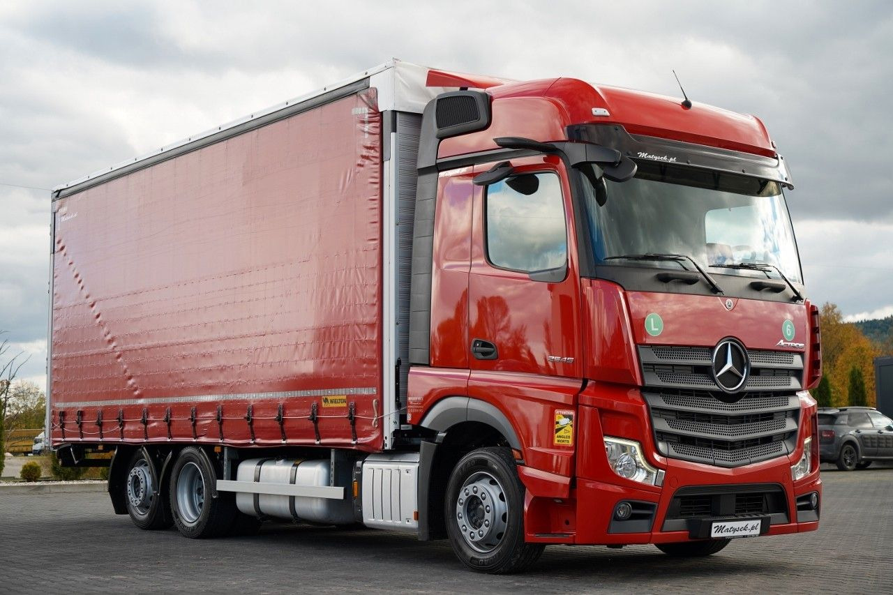 Mercedes-Benz ACTROS 2545 / SOLÓWKA / 6x2 / OŚ PODNOSZONA / B - شاحنة ستارة: صور 5 Mercedes-Benz ACTROS 2545 / SOLÓWKA / 6x2 / OŚ PODNOSZONA / B - شاحنة ستارة: صور 5
