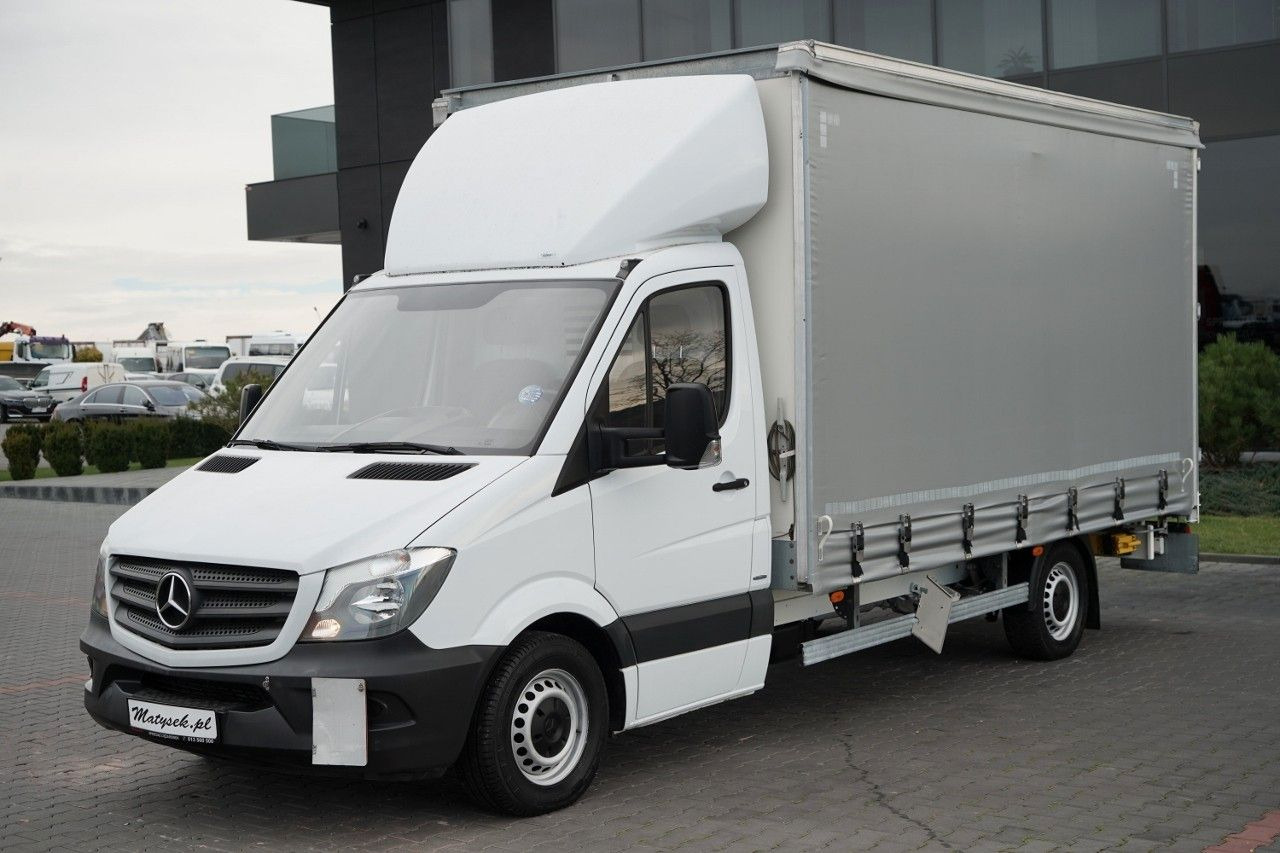 Mercedes-Benz SPRINTER / FIRANKA / PLANDEKA AUTOMAT / 190 KM - الشاحنات الصغيرة ستائر: صور 1 Mercedes-Benz SPRINTER / FIRANKA / PLANDEKA AUTOMAT / 190 KM - الشاحنات الصغيرة ستائر: صور 1