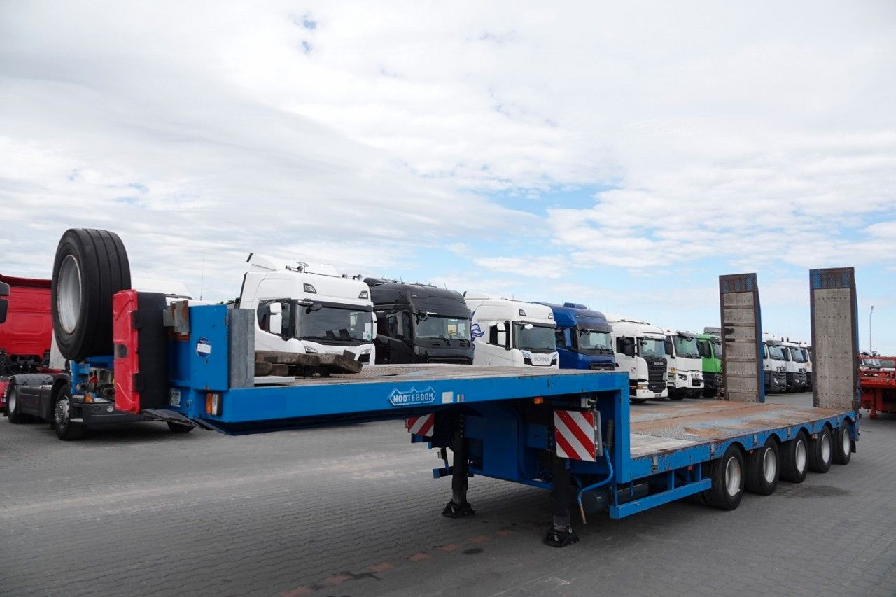 Nooteboom NISKOPODWOZIE / DMC: 80 000 KG / 5 OSI / SKRĘTNE - عربة مسطحة منخفضة نصف مقطورة: صور 5 Nooteboom NISKOPODWOZIE / DMC: 80 000 KG / 5 OSI / SKRĘTNE - عربة مسطحة منخفضة نصف مقطورة: صور 5