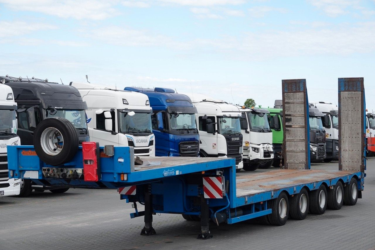 Nooteboom NISKOPODWOZIE / DMC: 80 000 KG / 5 OSI / SKRĘTNE - عربة مسطحة منخفضة نصف مقطورة: صور 3 Nooteboom NISKOPODWOZIE / DMC: 80 000 KG / 5 OSI / SKRĘTNE - عربة مسطحة منخفضة نصف مقطورة: صور 3