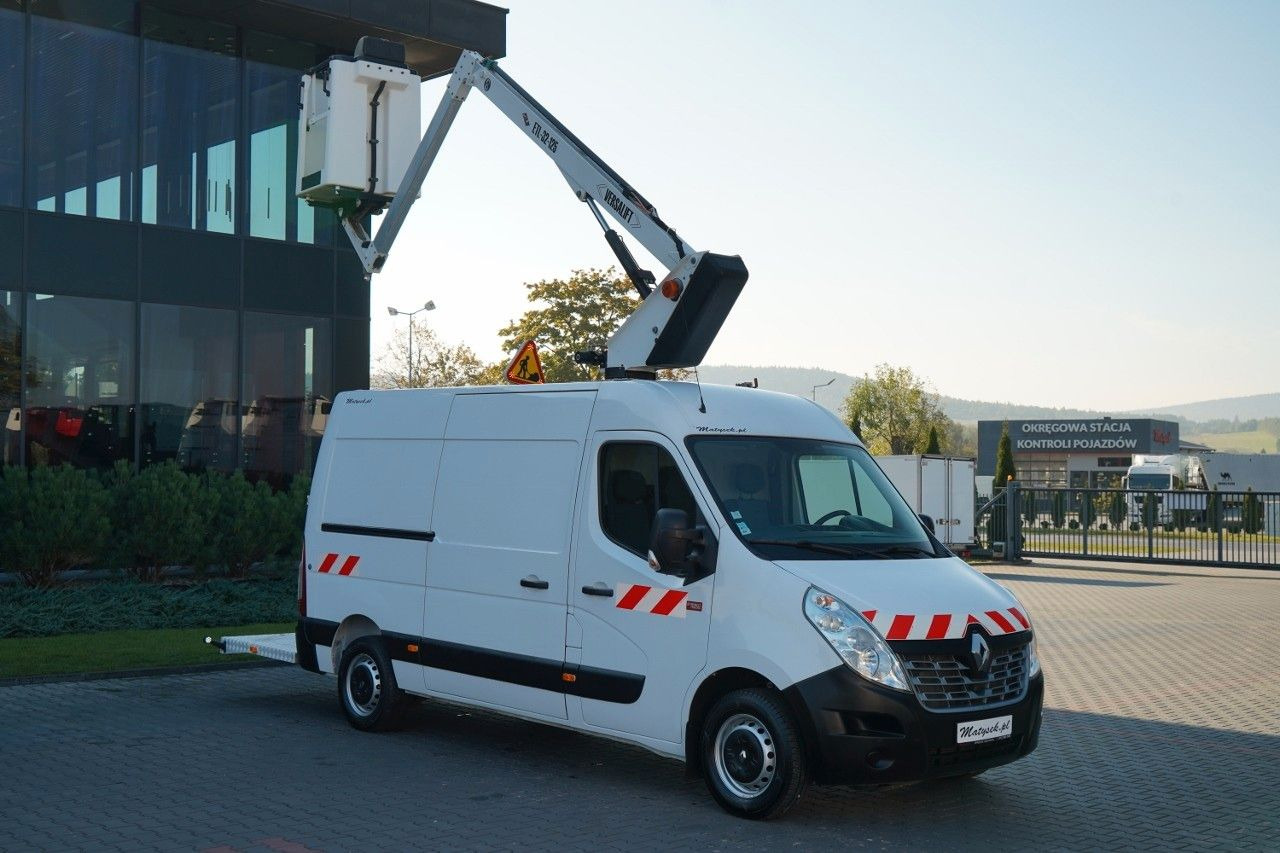Renault MASTER / PODNOŚNIK KOSZOWY - 10.5 m / BLASZAK + - مصاعد الازدهار محمولة على شاحنة: صور 1 Renault MASTER / PODNOŚNIK KOSZOWY - 10.5 m / BLASZAK + - مصاعد الازدهار محمولة على شاحنة: صور 1