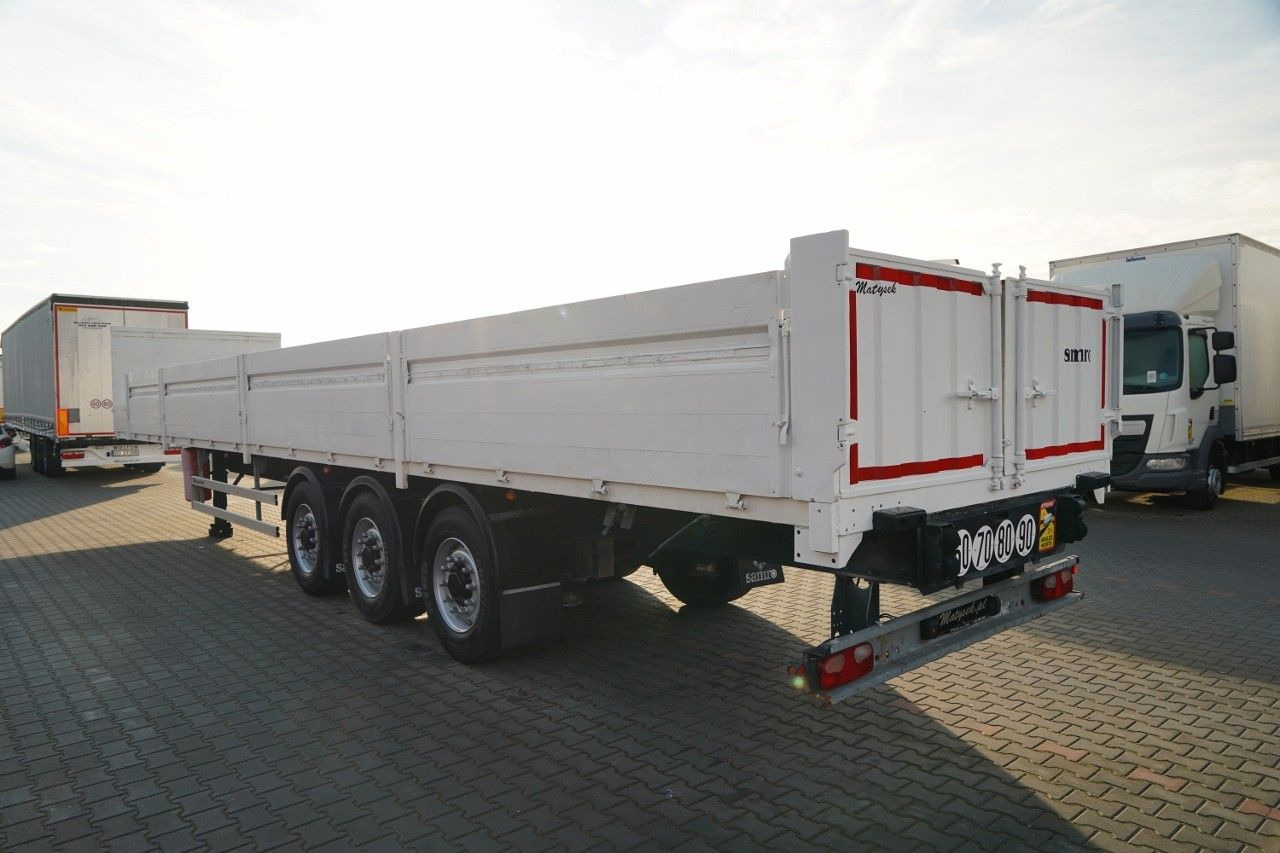 SAMRO NACZEPA / BURTOWA / RYFLOWANA PODŁOGA - مقطورة لنقل المعدات: صور 4 SAMRO NACZEPA / BURTOWA / RYFLOWANA PODŁOGA - مقطورة لنقل المعدات: صور 4