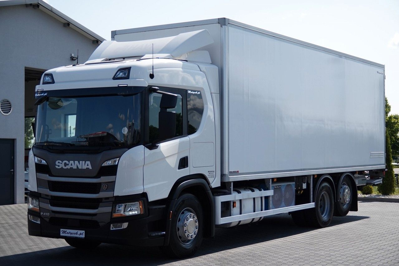 Scania P 410 / 6X2 /CHŁODNIA / SLÓWKA / Agregat THERMO - مبردة شاحنة: صور 2 Scania P 410 / 6X2 /CHŁODNIA / SLÓWKA / Agregat THERMO - مبردة شاحنة: صور 2
