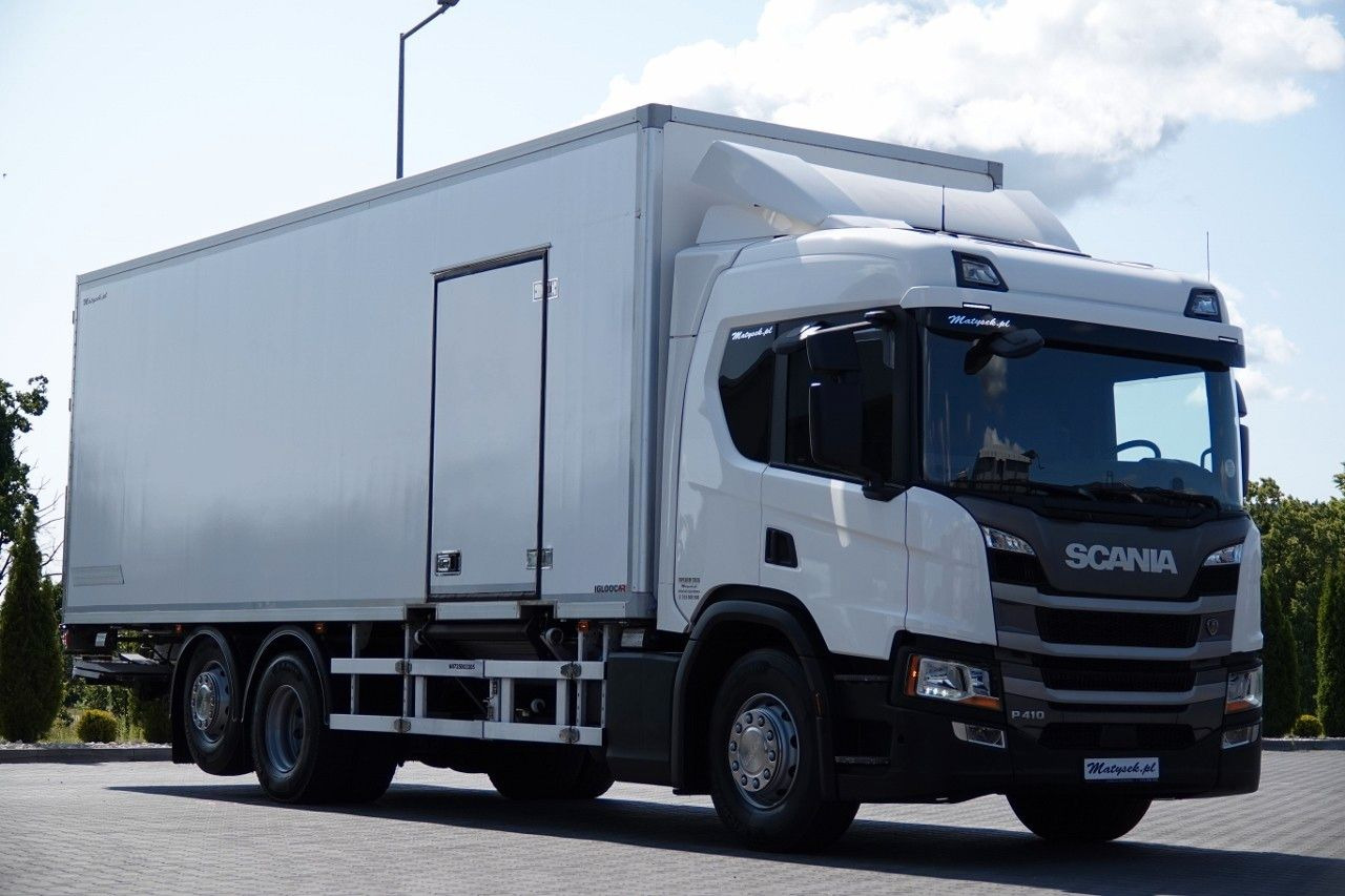 Scania P 410 / 6X2 /CHŁODNIA / SLÓWKA / Agregat THERMO - مبردة شاحنة: صور 1 Scania P 410 / 6X2 /CHŁODNIA / SLÓWKA / Agregat THERMO - مبردة شاحنة: صور 1