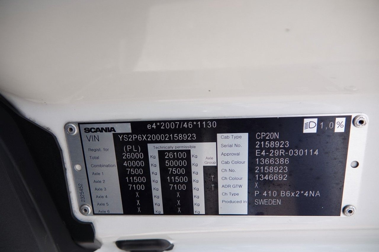 مبردة شاحنة Scania P 410 / CHŁODNIA / ZESTAW TANDEM / PRZEJAZDOWY /: صور 18 مبردة شاحنة Scania P 410 / CHŁODNIA / ZESTAW TANDEM / PRZEJAZDOWY /: صور 18