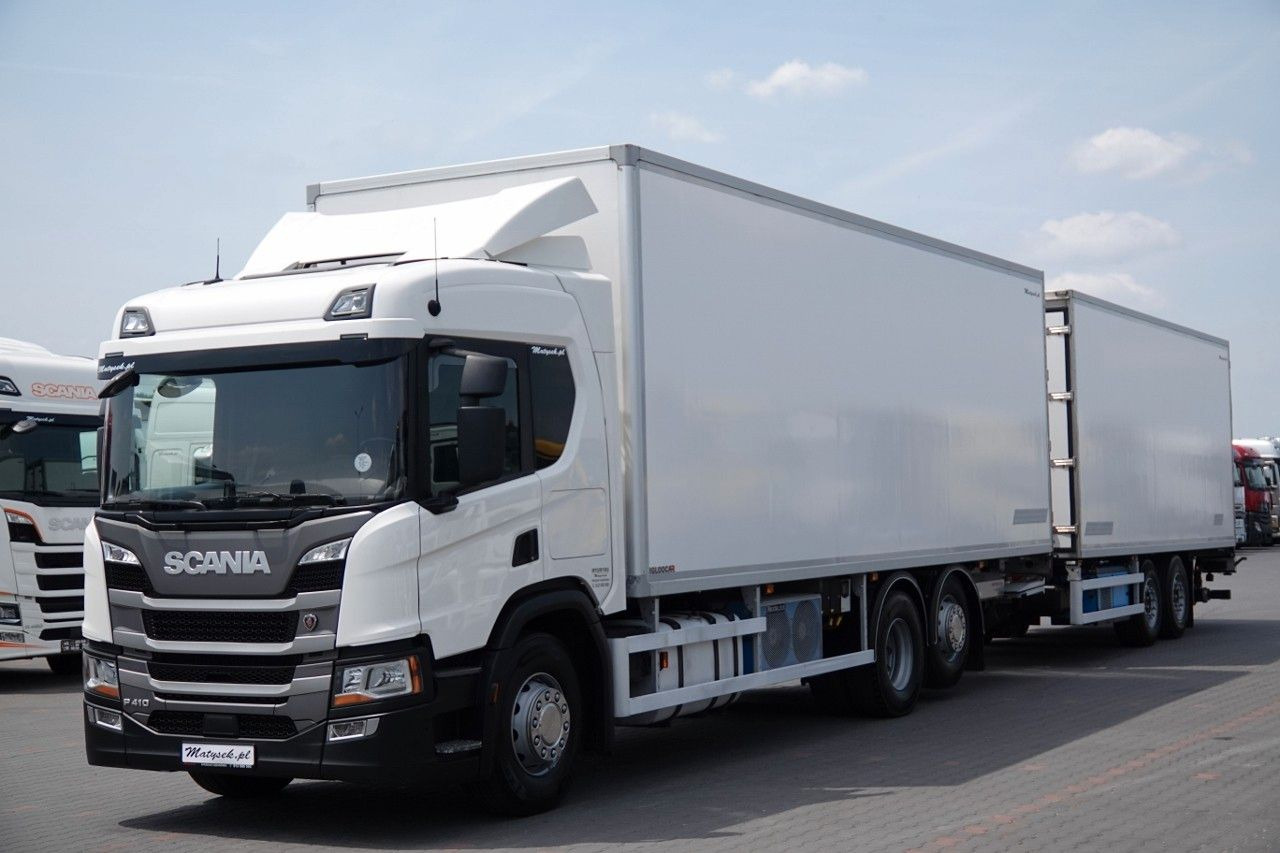 Scania P 410 / CHŁODNIA / ZESTAW TANDEM / PRZEJAZDOWY / - مبردة شاحنة: صور 2 Scania P 410 / CHŁODNIA / ZESTAW TANDEM / PRZEJAZDOWY / - مبردة شاحنة: صور 2