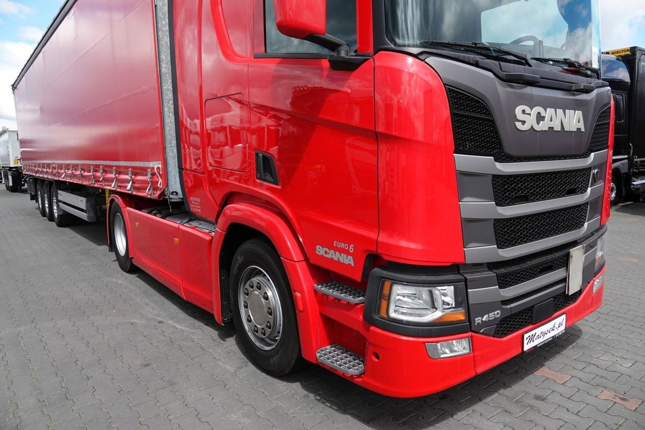 Scania R 450 / OPONY 100% / 2021 ROK / ZESTAW / FIRANKA - شاحنة جرار: صور 5 Scania R 450 / OPONY 100% / 2021 ROK / ZESTAW / FIRANKA - شاحنة جرار: صور 5