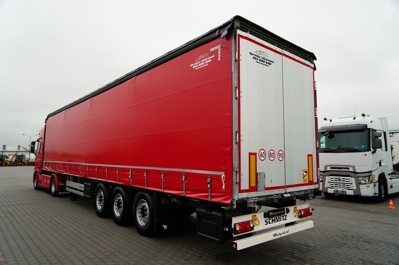 Scania R 450 / ZESTAW / + SCHMITZ / FIRANKA STANDARD / - شاحنة جرار: صور 2 Scania R 450 / ZESTAW / + SCHMITZ / FIRANKA STANDARD / - شاحنة جرار: صور 2