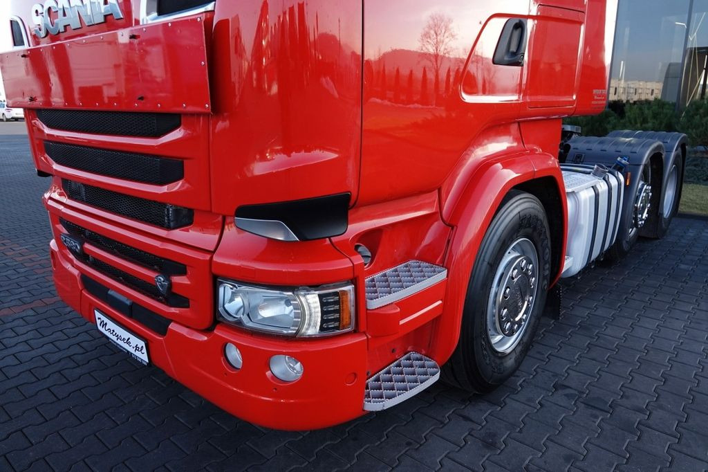 شاحنة جرار Scania R 580 / V8 / 6x2 / PUSHER / OŚ PODNOSZONA / OŚ: صور 7
