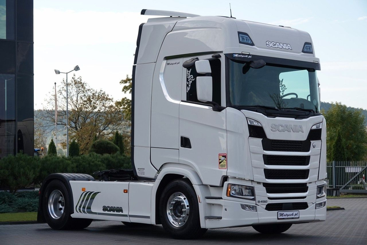 Scania S 450 / RETARDER /2018 ROK / NAVI / ALUFELGI / O - شاحنة جرار: صور 1 Scania S 450 / RETARDER /2018 ROK / NAVI / ALUFELGI / O - شاحنة جرار: صور 1