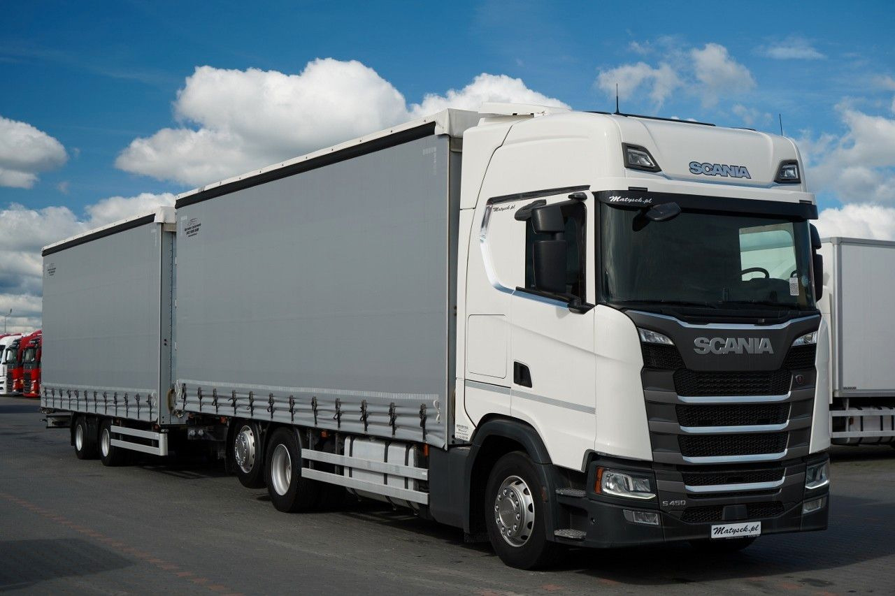 Scania S 450 / ZESTAW TANDEM / 120 M3 / I-PARK COOL Scania S 450 / ZESTAW TANDEM / 120 M3 / PO KONTRAKCIE S - شاحنة ستارة: صور 1 Scania S 450 / ZESTAW TANDEM / 120 M3 / I-PARK COOL Scania S 450 / ZESTAW TANDEM / 120 M3 / PO KONTRAKCIE S - شاحنة ستارة: صور 1