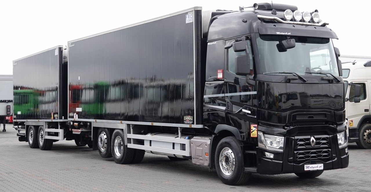 Scania T 480 / 6X2 / ZESTAW TANDEM CHŁODNIA - بصندوق مغلق شاحنة: صور 1 Scania T 480 / 6X2 / ZESTAW TANDEM CHŁODNIA - بصندوق مغلق شاحنة: صور 1