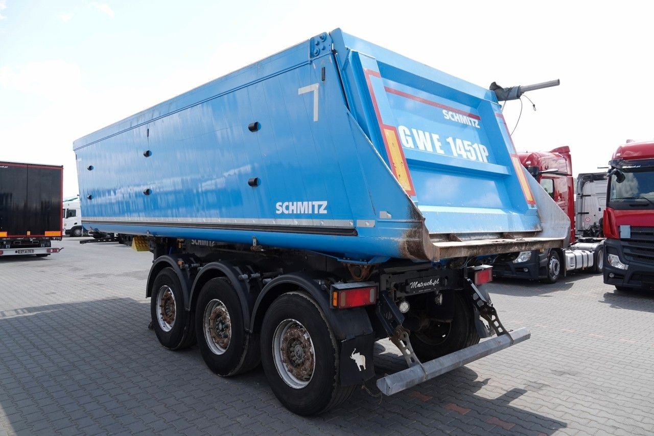 Schmitz Cargobull WYWROTKA 28 M3 / ALUMINIOWA / OŚ PODNOSZONA - قلابة نصف مقطورة: صور 5 Schmitz Cargobull WYWROTKA 28 M3 / ALUMINIOWA / OŚ PODNOSZONA - قلابة نصف مقطورة: صور 5