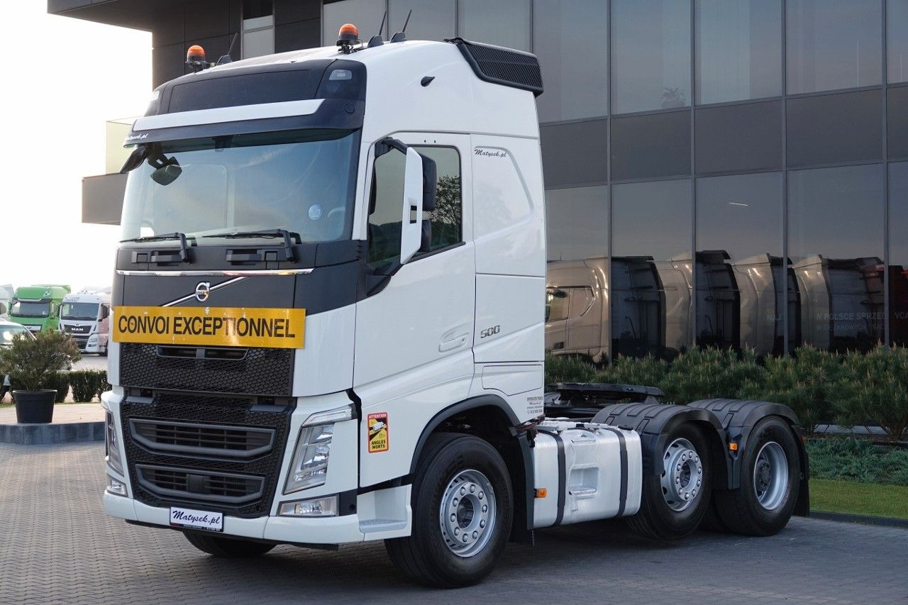 Volvo FH 500 / PUSHER / 3 OSIE / OŚ PODNOSZONA SKRĘTNA - شاحنة جرار: صور 1 Volvo FH 500 / PUSHER / 3 OSIE / OŚ PODNOSZONA SKRĘTNA - شاحنة جرار: صور 1
