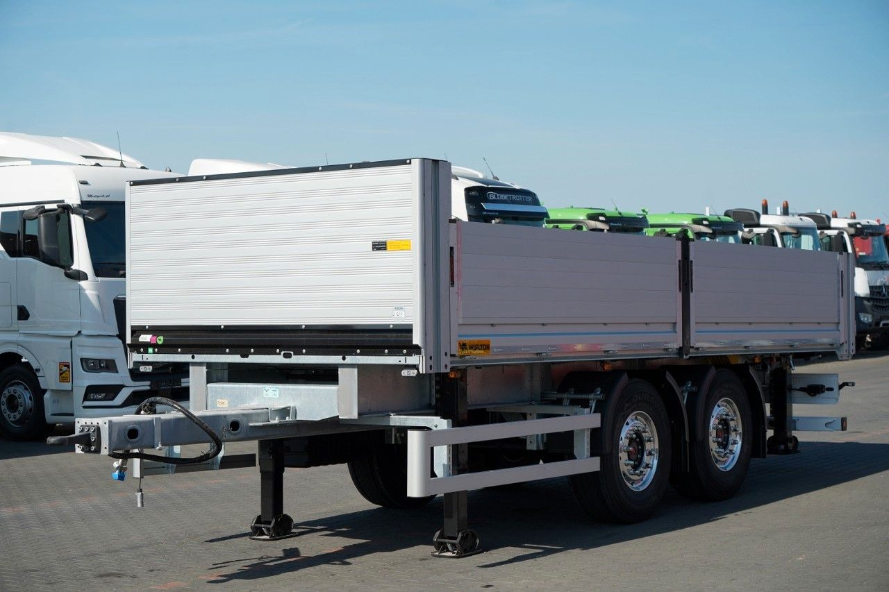 Wielton NACZEPA BURTOWA / DO BUDOWLANKI / NOWA / 2025 R - نصف مقطورة مسطحة: صور 1 Wielton NACZEPA BURTOWA / DO BUDOWLANKI / NOWA / 2025 R - نصف مقطورة مسطحة: صور 1