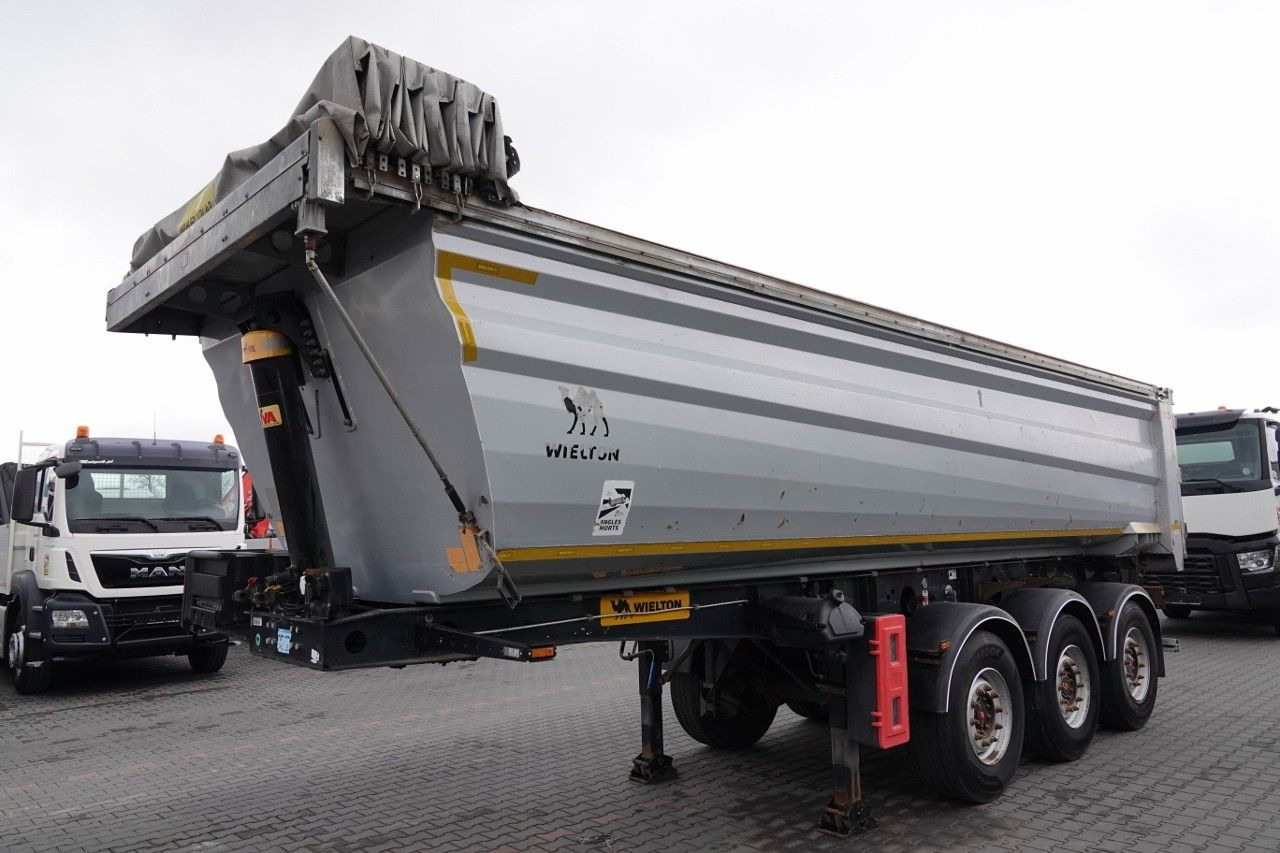 Wielton WYWROTKA / STALOWA / 25m3 / HP RYNNA / OŚ PODNOS - قلابة نصف مقطورة: صور 4 Wielton WYWROTKA / STALOWA / 25m3 / HP RYNNA / OŚ PODNOS - قلابة نصف مقطورة: صور 4