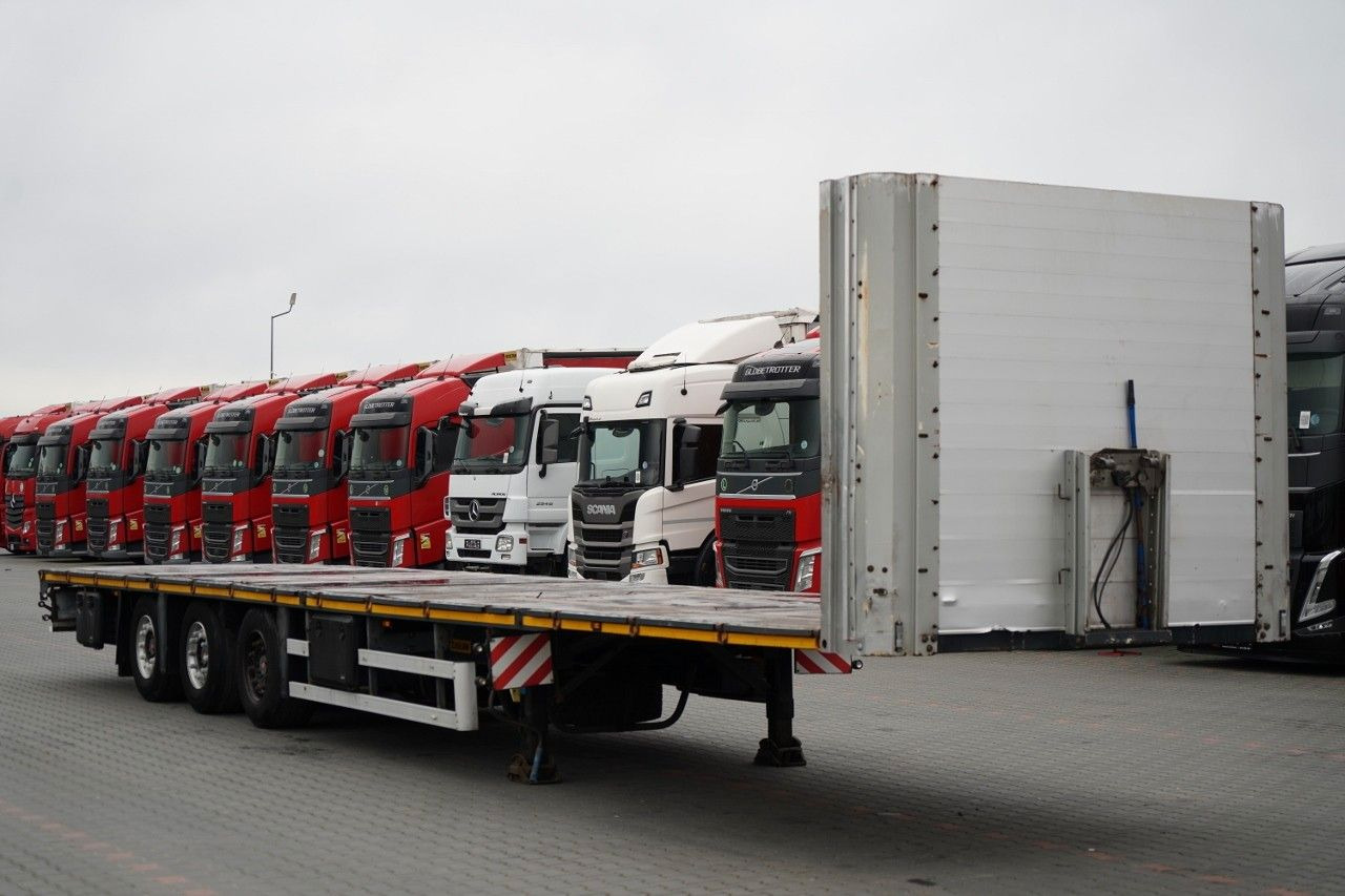 ZASŁAW PLATFORMA NISKOPODWOZIOWA + HAKI PODKONTENERY - نصف مقطورة مسطحة: صور 2 ZASŁAW PLATFORMA NISKOPODWOZIOWA + HAKI PODKONTENERY - نصف مقطورة مسطحة: صور 2