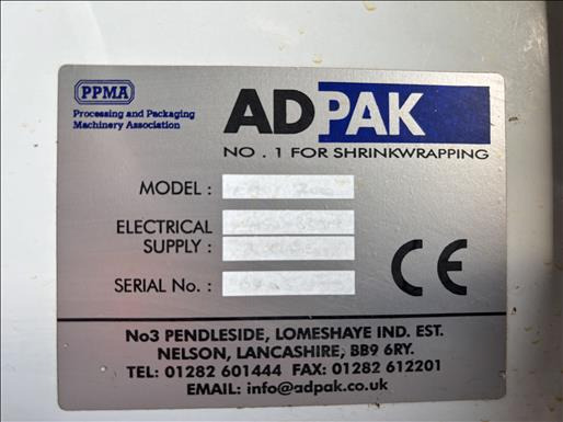 آلة التعبئة والتغليف Adpak A700 Shrink sleeve wrapper: صور 8 آلة التعبئة والتغليف Adpak A700 Shrink sleeve wrapper: صور 8