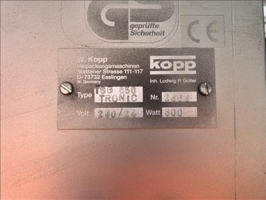 Kopp TSG650 Bag sealer - آلة التعبئة والتغليف: صور 5 Kopp TSG650 Bag sealer - آلة التعبئة والتغليف: صور 5