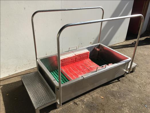 Syspal Stainless boot wash station - آلة الغذاء: صور 5 Syspal Stainless boot wash station - آلة الغذاء: صور 5