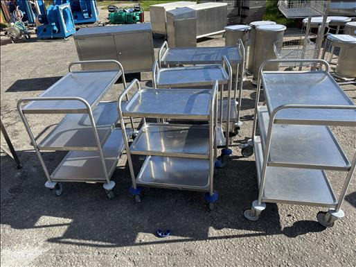 Teknomek stainless trolleys - آلة الغذاء: صور 1 Teknomek stainless trolleys - آلة الغذاء: صور 1
