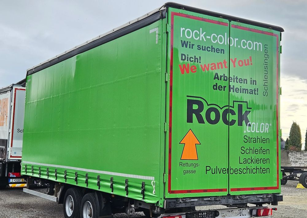 Fliegl PRZYCZEPA CIĘŻAROWA / TANDEM / 2 OSIE / 18 PALET / GÓRNY REGULOWANY SPRZĘG / 10500DMC / 7 TON ŁADOWNOŚĆ - مقطورة ستارة: صور 4 Fliegl PRZYCZEPA CIĘŻAROWA / TANDEM / 2 OSIE / 18 PALET / GÓRNY REGULOWANY SPRZĘG / 10500DMC / 7 TON ŁADOWNOŚĆ - مقطورة ستارة: صور 4