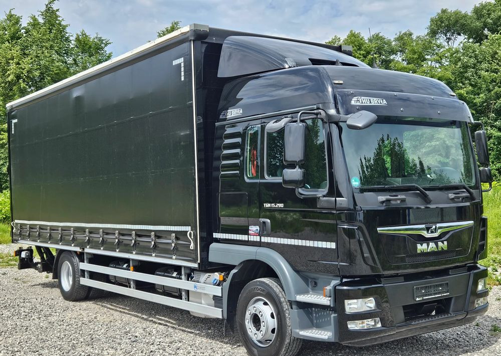 MAN TGM 15.290 / FIRANKA / 2019R / SPROWADZONY/ 7500 ŁADOWNOŚĆ / 18 PALET / E6 / JAK NOWY / WINDA / - شاحنة ستارة: صور 2 MAN TGM 15.290 / FIRANKA / 2019R / SPROWADZONY/ 7500 ŁADOWNOŚĆ / 18 PALET / E6 / JAK NOWY / WINDA / - شاحنة ستارة: صور 2