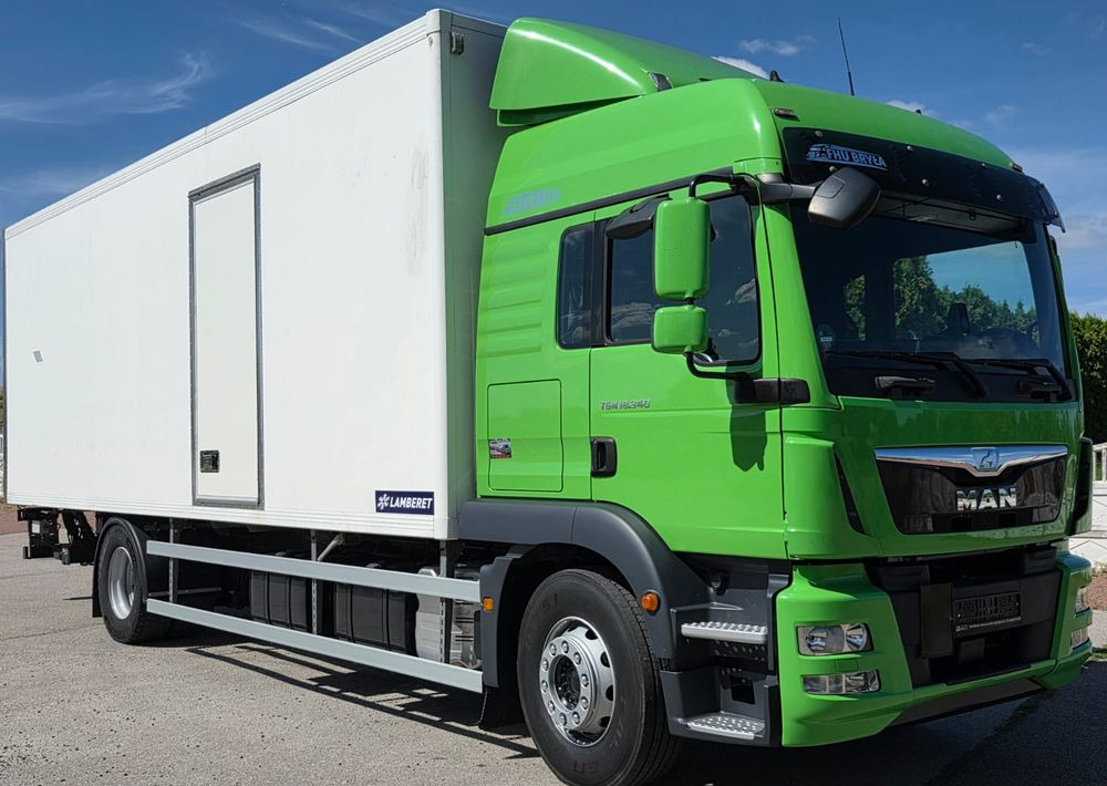 MAN TGM 18.340 / 18.290 / 15.290 / IZOTERMA / WINDA / 19PALET /E6 / SPROWADZONY / AUTOMAT / SYPIALKA / PIERWSZY WŁAŚCICIEL / BOCZNE DRZWI / STAN BARDZO DOBRY - مبردة شاحنة: صور 1 MAN TGM 18.340 / 18.290 / 15.290 / IZOTERMA / WINDA / 19PALET /E6 / SPROWADZONY / AUTOMAT / SYPIALKA / PIERWSZY WŁAŚCICIEL / BOCZNE DRZWI / STAN BARDZO DOBRY - مبردة شاحنة: صور 1