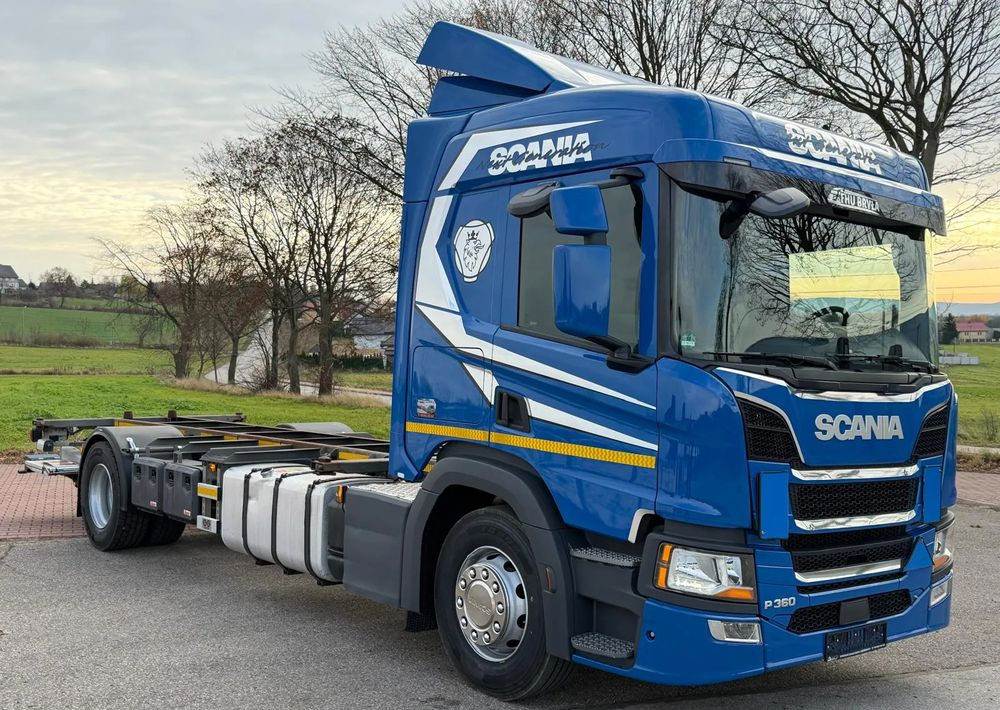 Scania P360 / P410 / BDF / RAMA / FIRANKA / PEŁNA SYPIALKA / WINDA / E6 / CAŁA NA PODUSZKACH / ROZSTAW OSI 5.5M / LAWETA / DO ŻYWCA / DO BYDŁA / DO ZABUDOWY / SPROWADZONA - الشاسيه شاحنة: صور 2 Scania P360 / P410 / BDF / RAMA / FIRANKA / PEŁNA SYPIALKA / WINDA / E6 / CAŁA NA PODUSZKACH / ROZSTAW OSI 5.5M / LAWETA / DO ŻYWCA / DO BYDŁA / DO ZABUDOWY / SPROWADZONA - الشاسيه شاحنة: صور 2