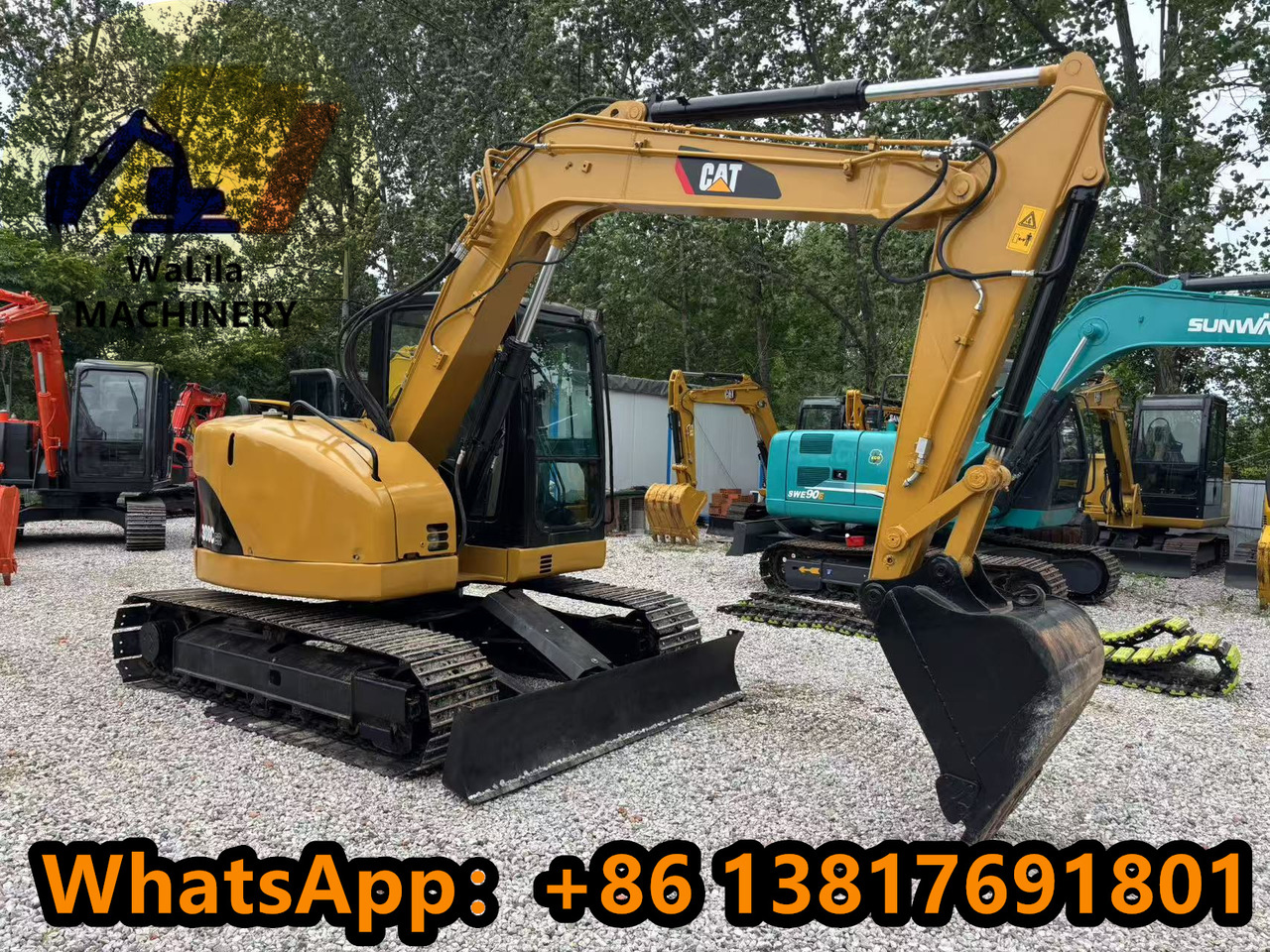 CATERPILLAR CAT308CCR - حفارة مصغرة: صور 1 CATERPILLAR CAT308CCR - حفارة مصغرة: صور 1