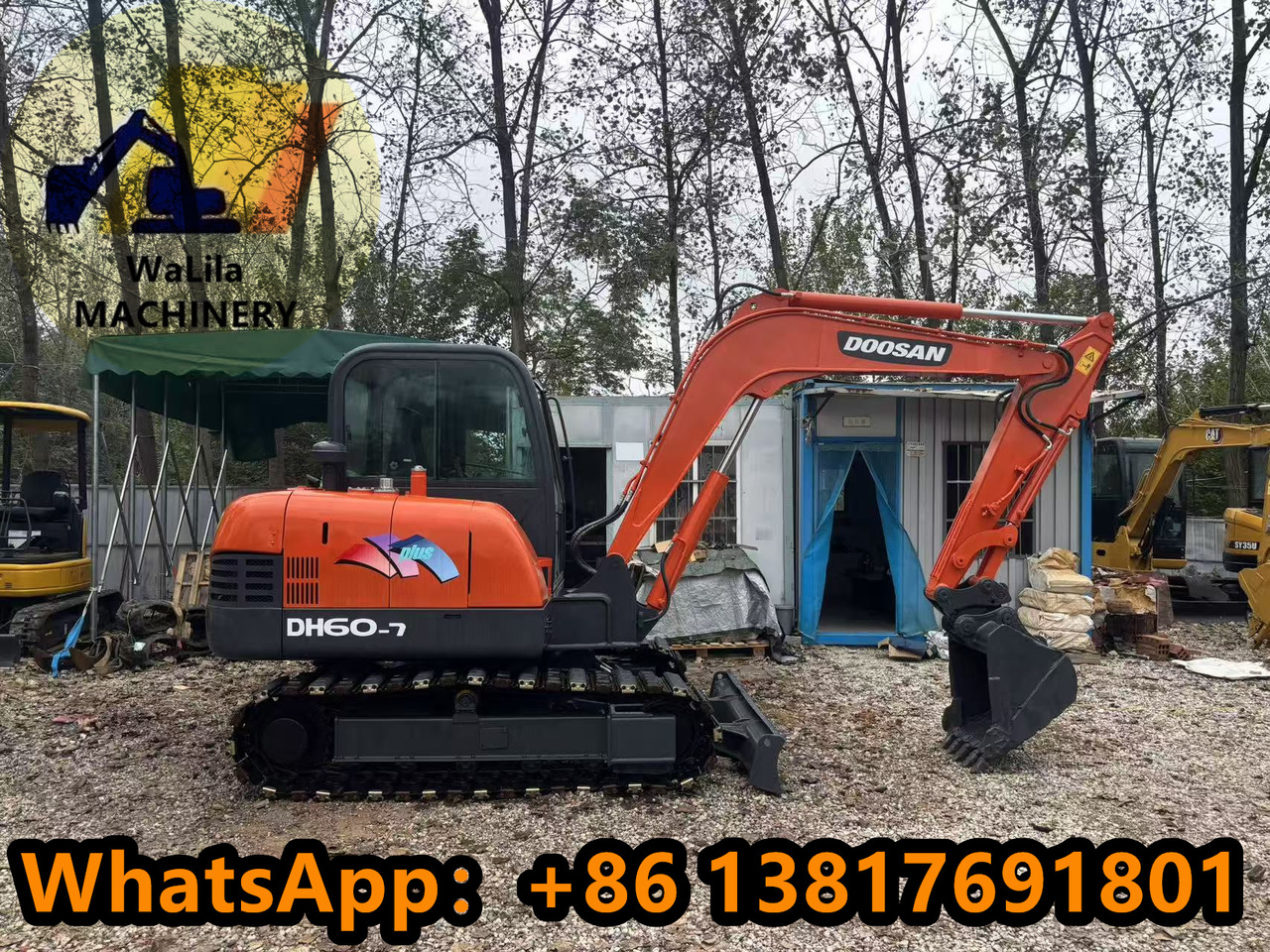 DOOSAN DH60-7 - حفارة مصغرة: صور 1 DOOSAN DH60-7 - حفارة مصغرة: صور 1